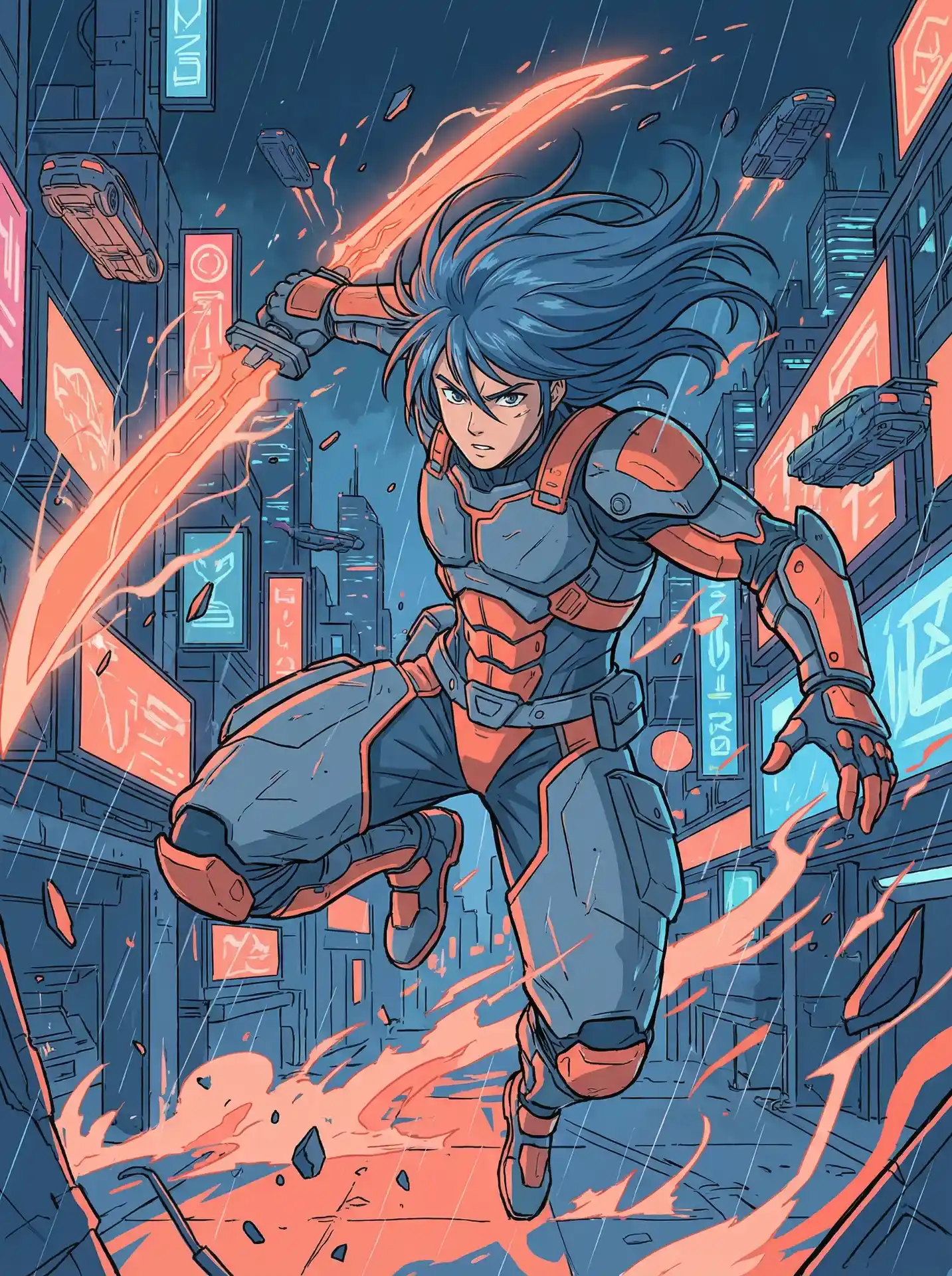 赛博幻想2077 主角 全身设定